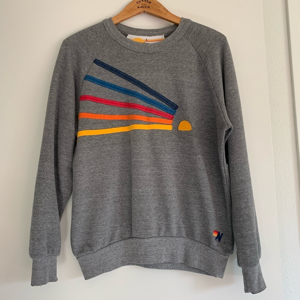 Aviator Nation Daydream crew sweatshirt size S